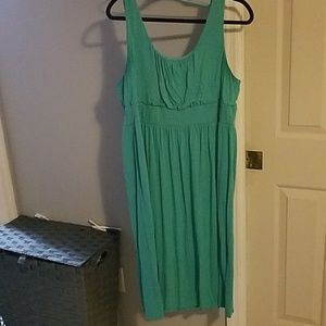 Aqua sun dress